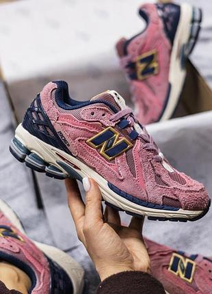 Женские розовые кроссовки new balance 1906d pink blue х нью беланс 36