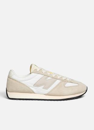 Бежевые женские кроссовки new balance 471 white beige х нью беланс 37