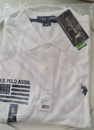 Футболка поло us polo assn оригінал xl