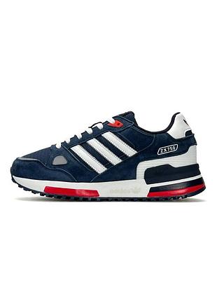 Кроссовки мужские adidas zx 750 navy red white