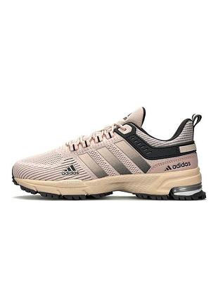 Кроссовки женские adidas marathon peach grey