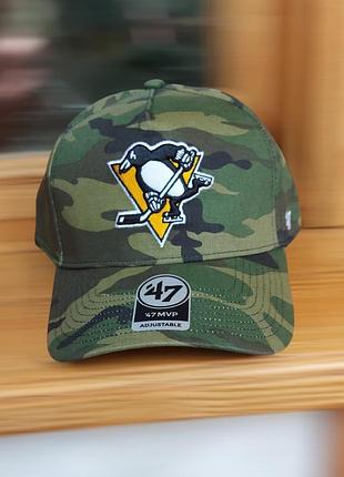 Бейсболка кепка pittsburgh penguins (usa) nhl nfl mlb nba new era 47 brand original
