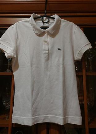 Футболка поло женская lacoste