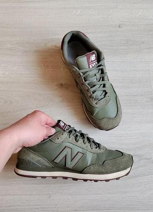 Чоловічі кросівки хакі new balance 515 розмір 43