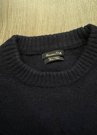 Кофта светр massimo dutty оригінал шерсть 4
