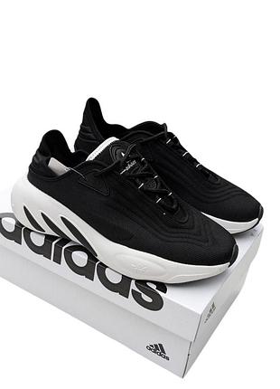 Чоловічі кросівки adidas adifom чорні на білій🔥