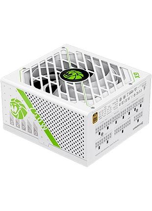 Блок живлення модульний для пк gamemax gx750prowh 750w atx 3.1 80+ gold white, 135 мм вентилятор