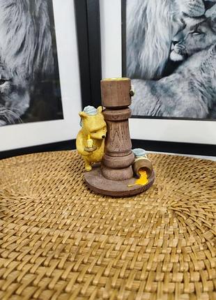 Винтажный подсвечник винни-пух classic pooh (winnie the pooh) от border fine arts
