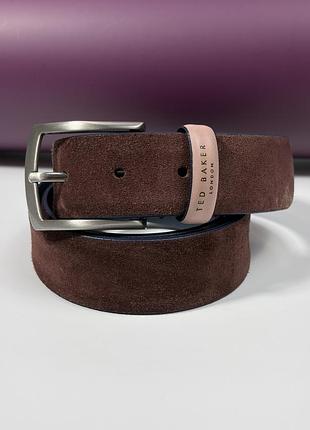 Жіночий замшевий ремінь ted baker (оригінал), розмір 32/81 см