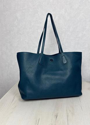 Сумка тоут tory burch, натуральна шкіра, оригінал