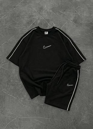 Футболка овер + шорти  nike🔥