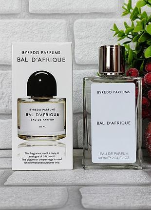 Парфюмированная вода унисекс bal d'afrique байредо бал де африка