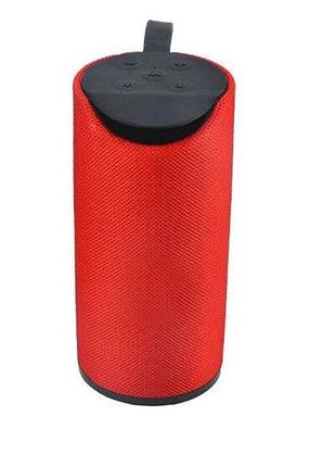 Портативна колонка bluetooth tg113, червона