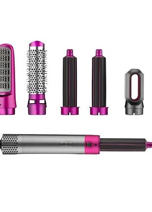 Стайлер для завивки й укладання волосся 5в1 brush 7661, 1000 вт, 3 швидкості