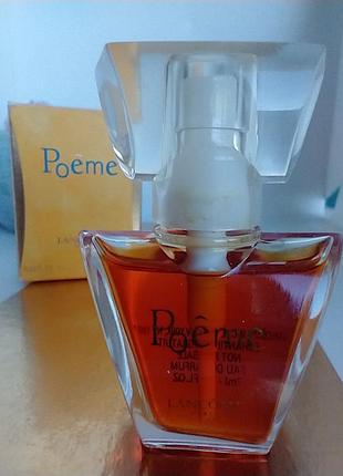 Poeme lancome edp оригінал мініатюра 7,5 мл вінтаж спрей