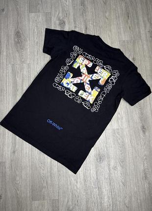 Футболка off white, s