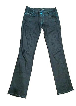 Джинси g-star raw roller low straight жіночі темно-сині w28 l32 ( фактично w31)