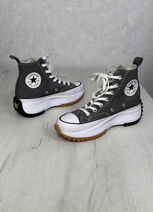 Високі кеди converse run star hike, 37-38