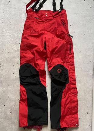 Вінтажні лижні штани бренду mammut gore-tex