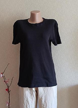 Футболка в рубчик бавовна infinity man t-shirt рр м