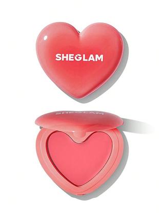 Кремові рум'яна для обличчя sheglam playing cupid cream blush — delight (6249)