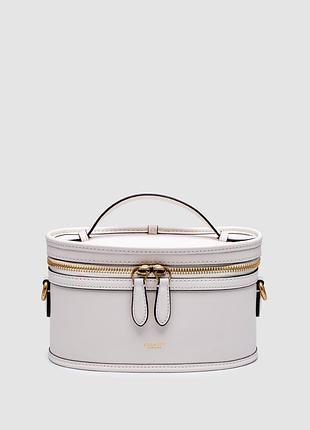 Сумка coach trail bag white/gold