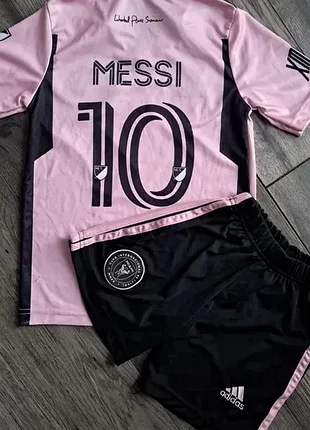 Футбольная футболка adidas inter miami mesi 10(128/7-9роков)