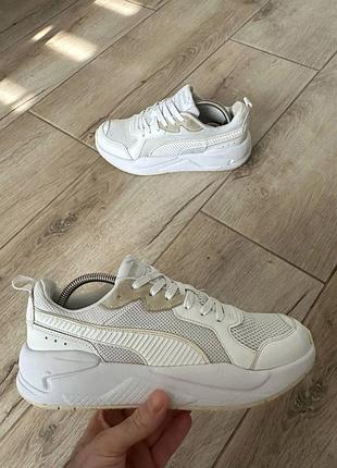 Puma x-ray білі кросівки р.41 (26.5см)