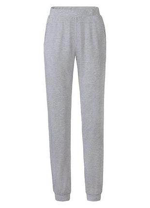 Брюки regular fit с вискозой для женщины esmara lenzing ecovero 371229_406633 m серый