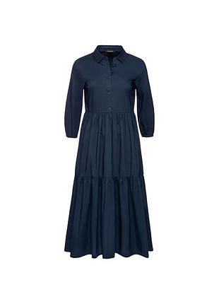 Платье миди для женщины esmara lidl 372142 46(l) темно-синий