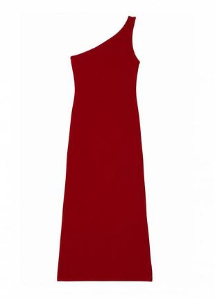 Платье на одно плечо для женщины never fully dressed nfddr1917mi 36(s) красный