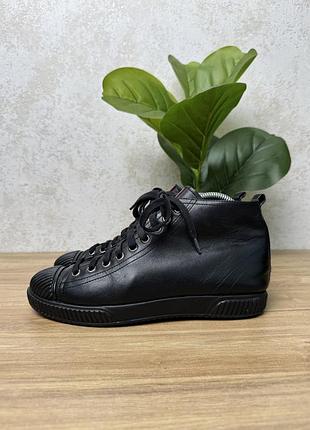Жіночі шкіряні кросівки prada розмір 37