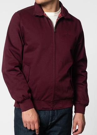 Фірмова куртка харік merc harrington jacket wine