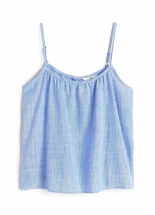 Жіночий топ з льону та віскози  h&m.