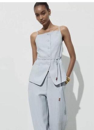 Новинка! трендова, нереально стильна жилетка/безрукавка zara.