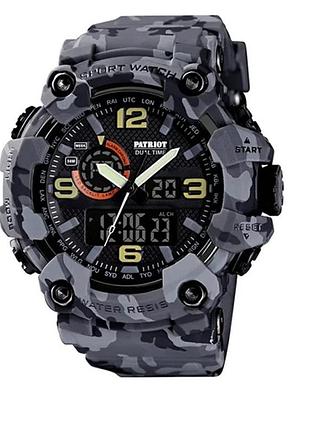 Годинник наручний patriot 002cmgy camo gray . часы