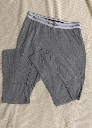 Легкі котонові лосини штани для дому calvin klein