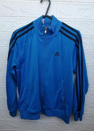 Спортивна кофта на замку adidas clima 365 на 9-10 років 140 см