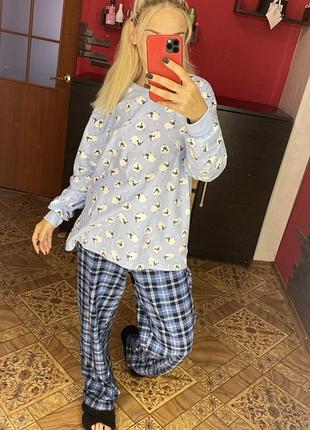 Пижама комбинированная 🙃🤗
