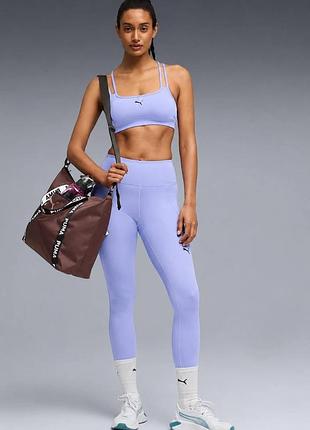 Жіночий комплект puma топ move strappy bra, лосини essential tight 7/8 топ 528676-60 лосини 525899-60 розмір: s