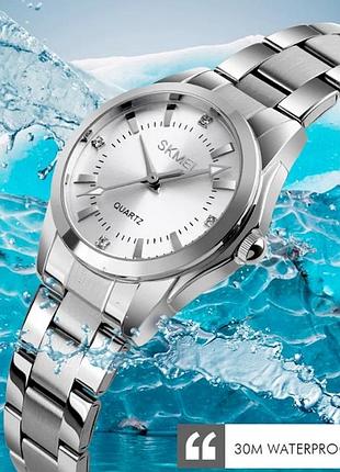 Жіночий годинник skmei 1620sisi silver-silver, часы