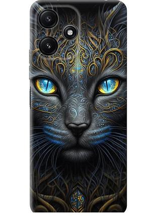 Чехол силиконовый на телефон xiaomi redmi note 12r кошка "5548u-3860-58250"