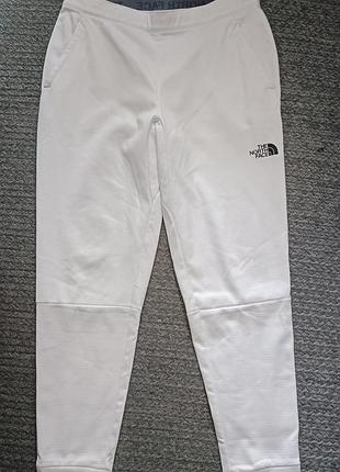 Белые спортивные штаны the north face