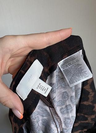 Леопардові брюки h&m 7