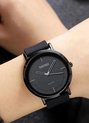 Жіночий годинник skmei 2050bkbk black-black, часы