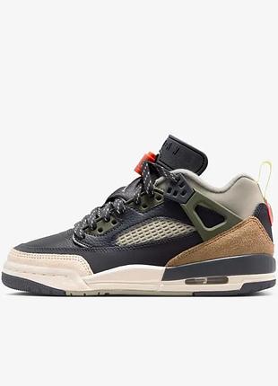 Кросівки жіночі air jordan spizike low grey/multi gs fq3950-007