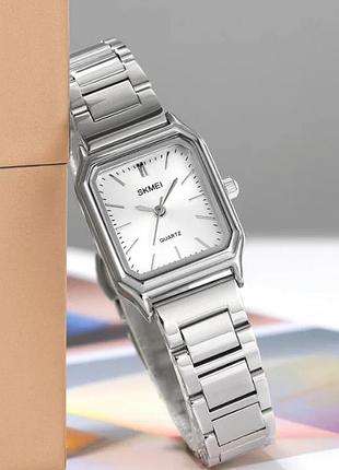Жіночий годинник skmei 2237si silver, часы