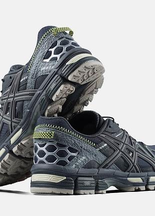 Asics gel-kahana 8 gore-tex black green  💧водовідштовхуючи💧