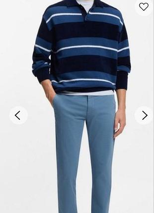 Брендовые хлопковые мужские брюки hugo boss