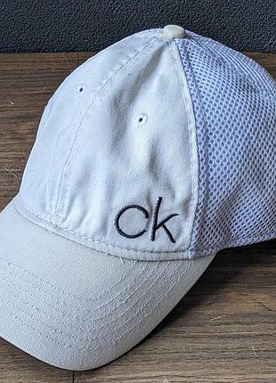 Бейсболка calvin klein golf кальвін кляйн кепка з логотипом ck (one size)